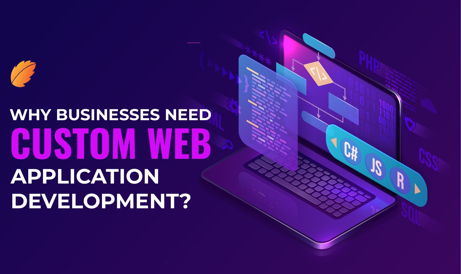 affordable custom web app development for small businesses in austin — developer building a custom web application