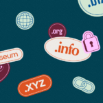 Strong domain names impact branding conversions — business owner comparing website URLs on laptop