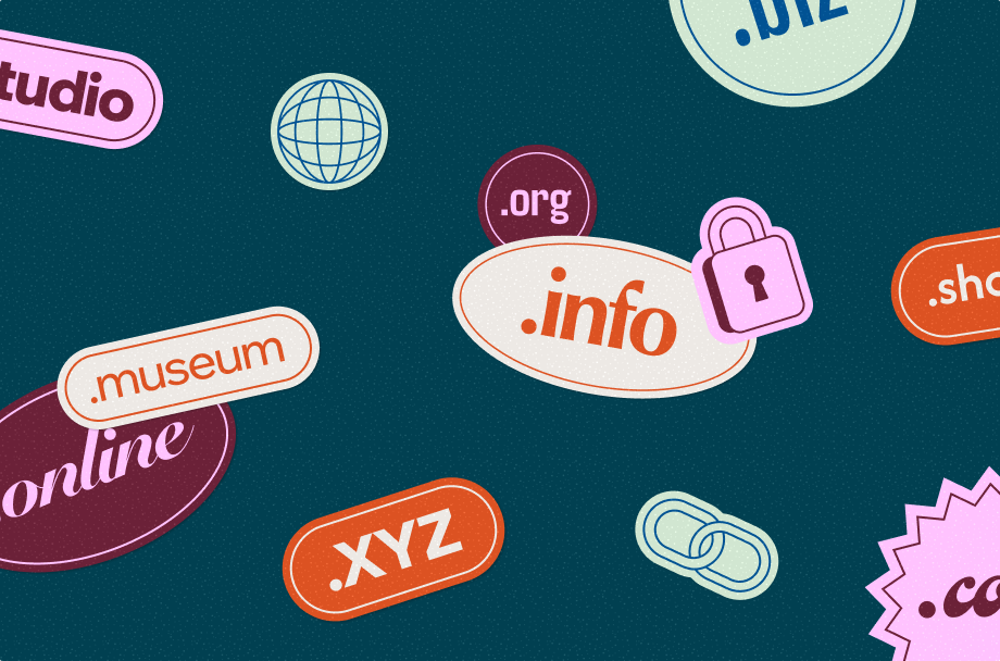 Strong domain names impact branding conversions — business owner comparing website URLs on laptop