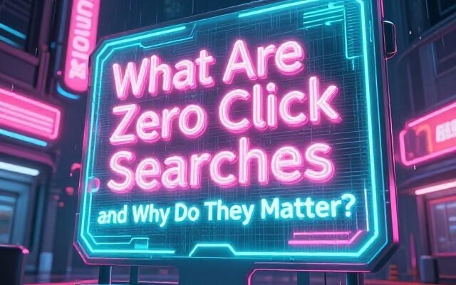 Zero click searches explained on a Google results page
