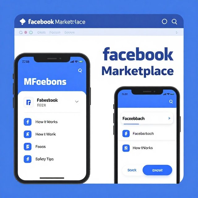 Facebook Marketplace home screen showing local listings