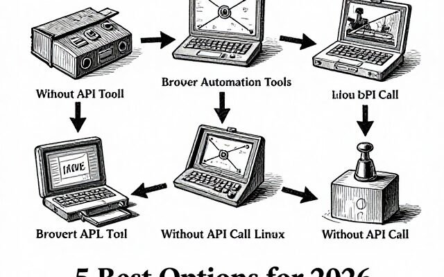 Browser Automation Tools Without API Call Linux