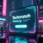 TechCrunch meetup login wall sign-in screen example