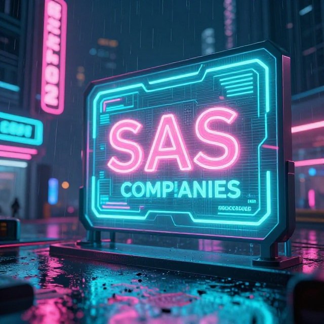 SaaS companies dashboard shown on a laptop screen