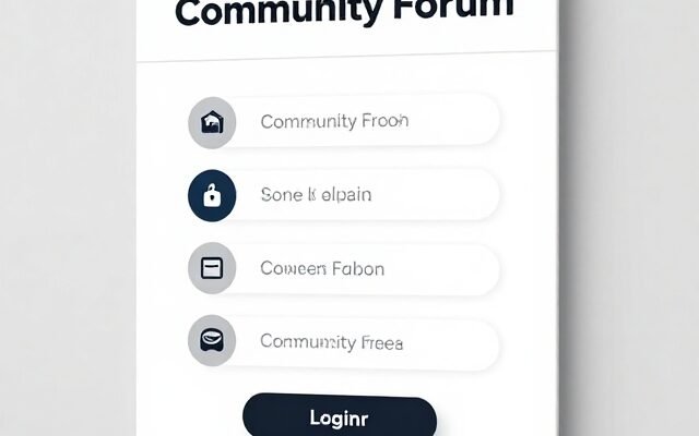 Community forum login wall blocking content for visitors who are not signed in