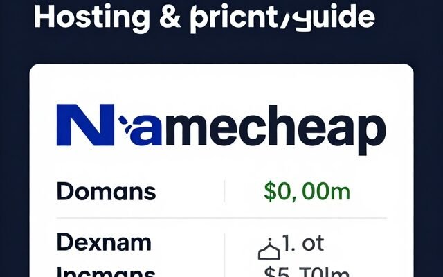 Name cheap guide: person searching for a domain name on a laptop to start a website
