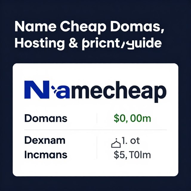 Name cheap guide: person searching for a domain name on a laptop to start a website