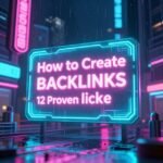 How to create backlinks step-by-step infographic