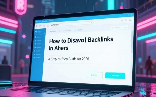 How to Disavow Backlinks in Ahrefs