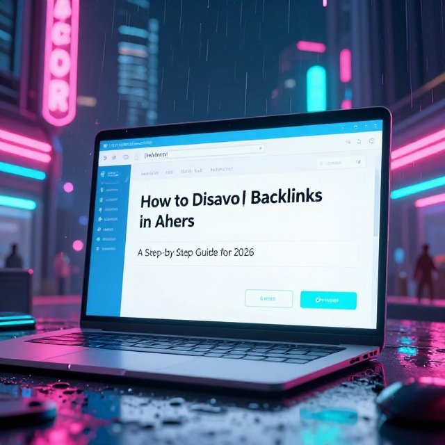 How to Disavow Backlinks in Ahrefs