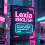 Lexia English adaptive learning platform showing teacher dashboard with student reading progress data and literacy skill tracking for classroom instruction