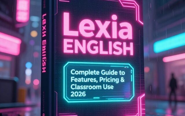 Lexia English adaptive learning platform showing teacher dashboard with student reading progress data and literacy skill tracking for classroom instruction
