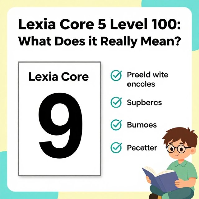 Lexia Core 5 Level 100 explained: chart of the 21 real Core5 levels by grade, Pre-K to 5th grade